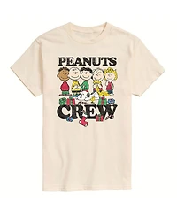 Airwaves Men's Peanuts Crew Short Sleeve T-shirt