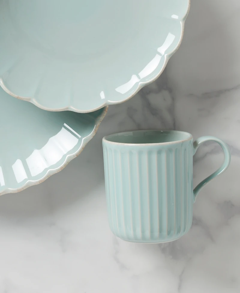 Lenox French Perle Solid Mugs, Set of 4