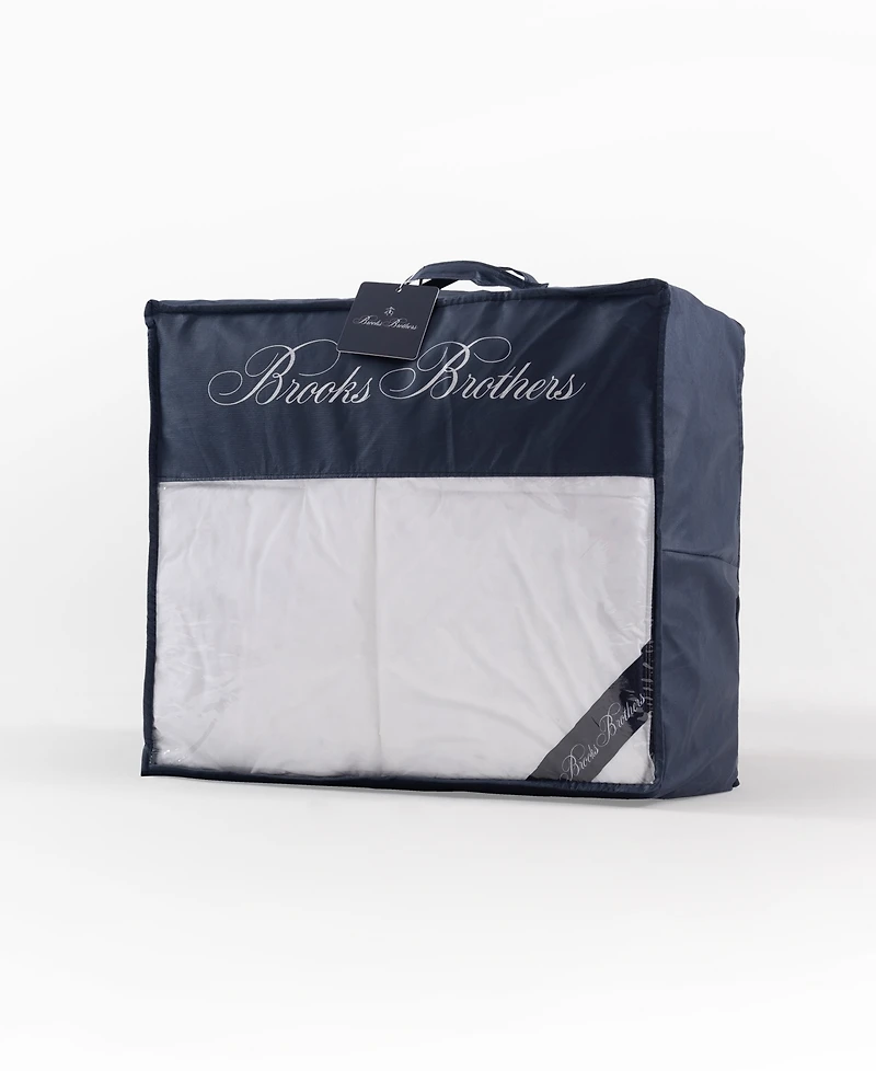 Brooks Brothers Goose Feather & Down Filled Comforter, Queen