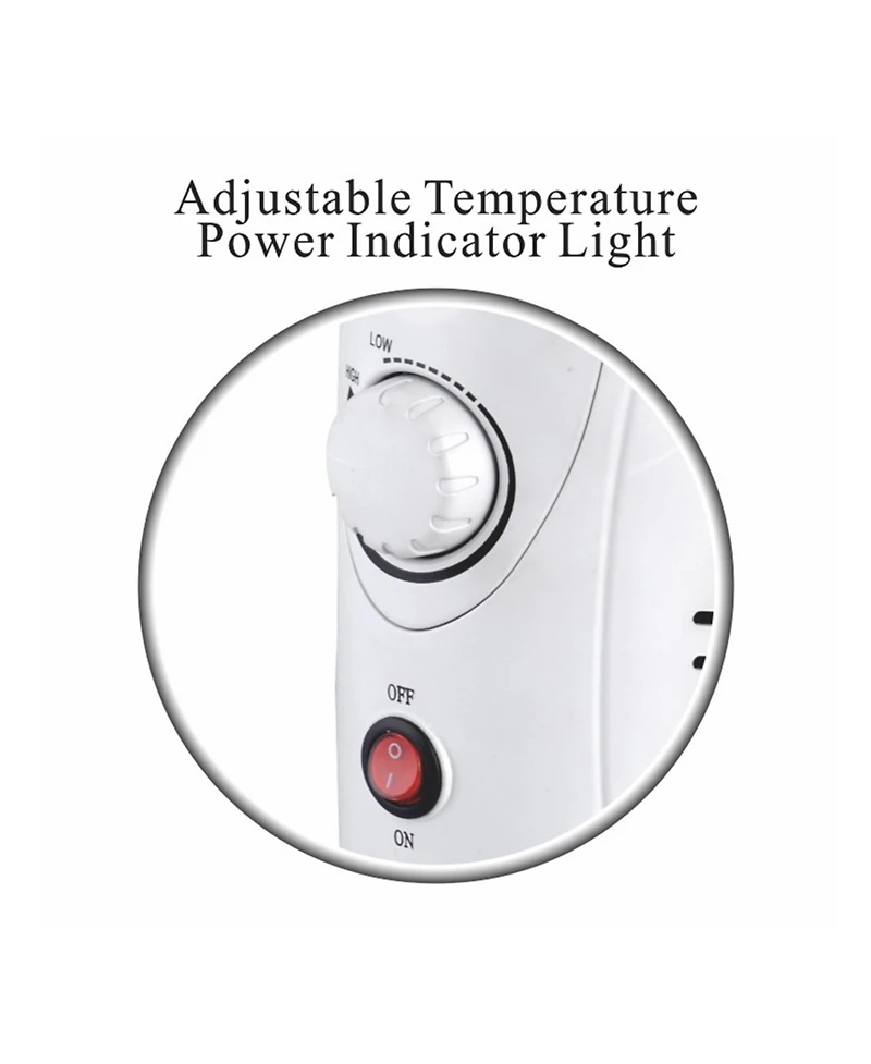 Optimus H-6003 Portable Oil Filled Radiator Heater, Mini