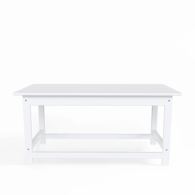 WestinTrends Outdoor Patio Classic Adirondack Coffee Table