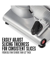 Weston 7.5" (19 cm) Meat Slicer - 61-0750-w