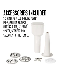 Weston 8 Electric Meat Grinder & Sausage Stuffer - 33-0801-w
