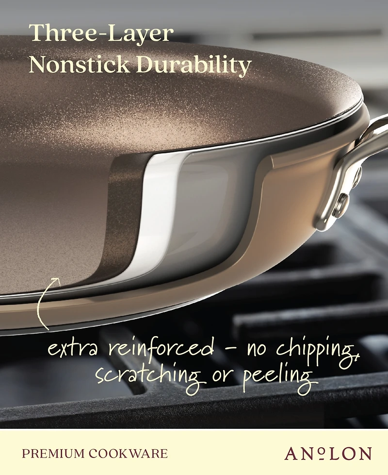 Anolon Ascend Hard Anodized Aluminum Non-Stick 10" Frying Pan