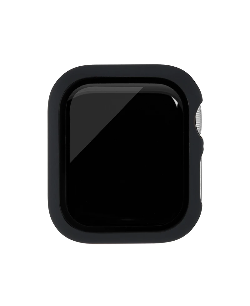 WITHit Black Protective Glass with Integrated Protective Case designed for 41mm Apple Watch