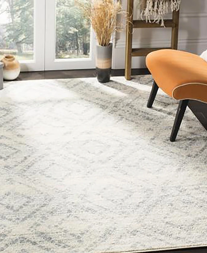 Safavieh Adirondack 131 Ivory and Light Blue 9' x 12' Area Rug