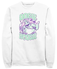 Fifth Sun Men's Nightmare Before Christmas Oogie Boogie Crew Fleece Pullover