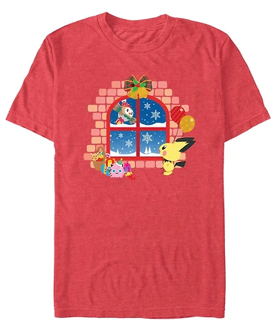 Fifth Sun Men's Winter Window Short Sleeve T-shirt
