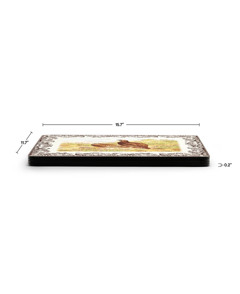 Spode Woodland Placemats, Set of 4
