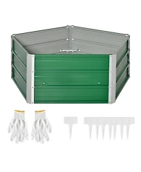 40'' Raised Garden Beds for Vegetables Large Metal Planter Box