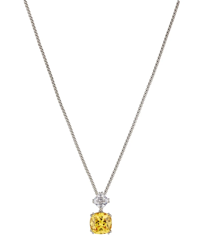 Eliot Danori Stone Necklace in Silver-Tone