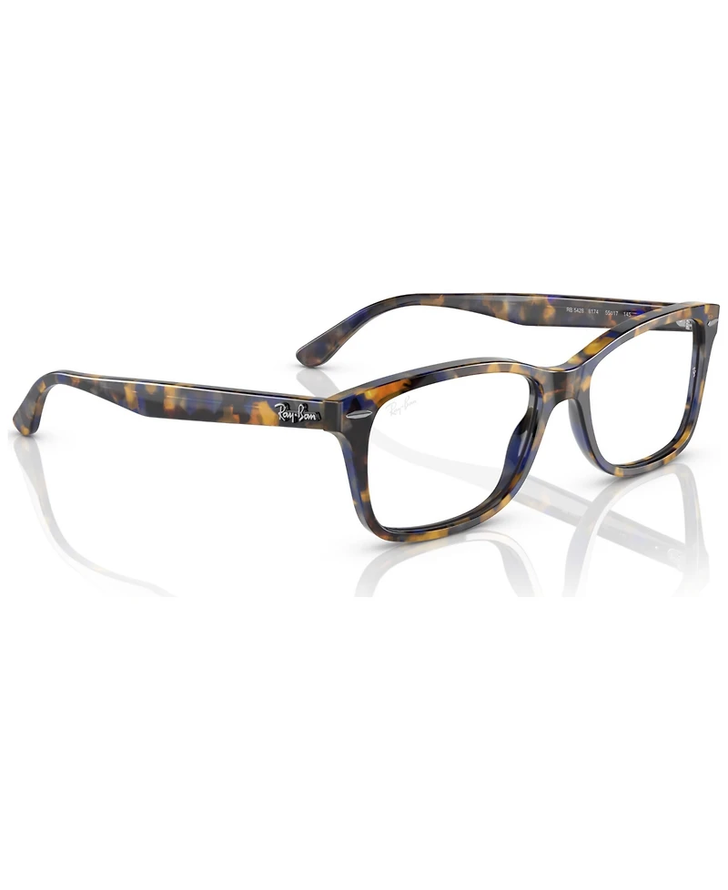 Ray-Ban Unisex Square Eyeglasses, RX542855-o