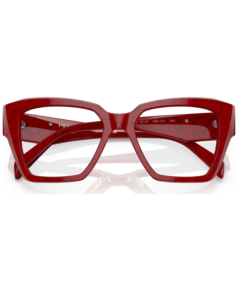 Prada Women's Square Eyeglasses, Pr 09ZV