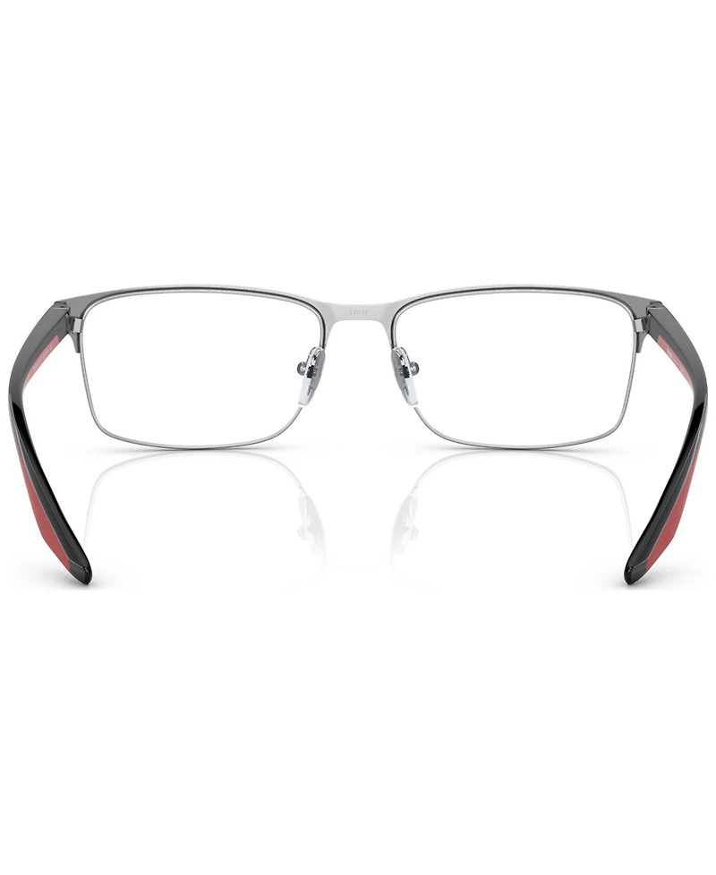 Prada Linea Rossa Men's Rectangle Eyeglasses