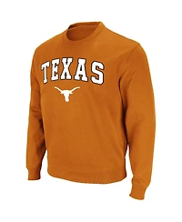 Colosseum Men's Texas Longhorns Arch & Logo Pullover Sweatshirt