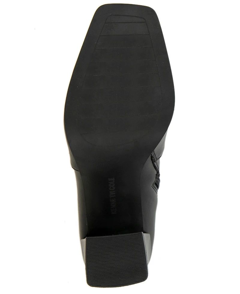 Kenneth Cole New York Women's Jax Block Heel Stretch Boots