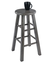 Winsome Ivy 24.2" Wood Square Leg Counter Stool