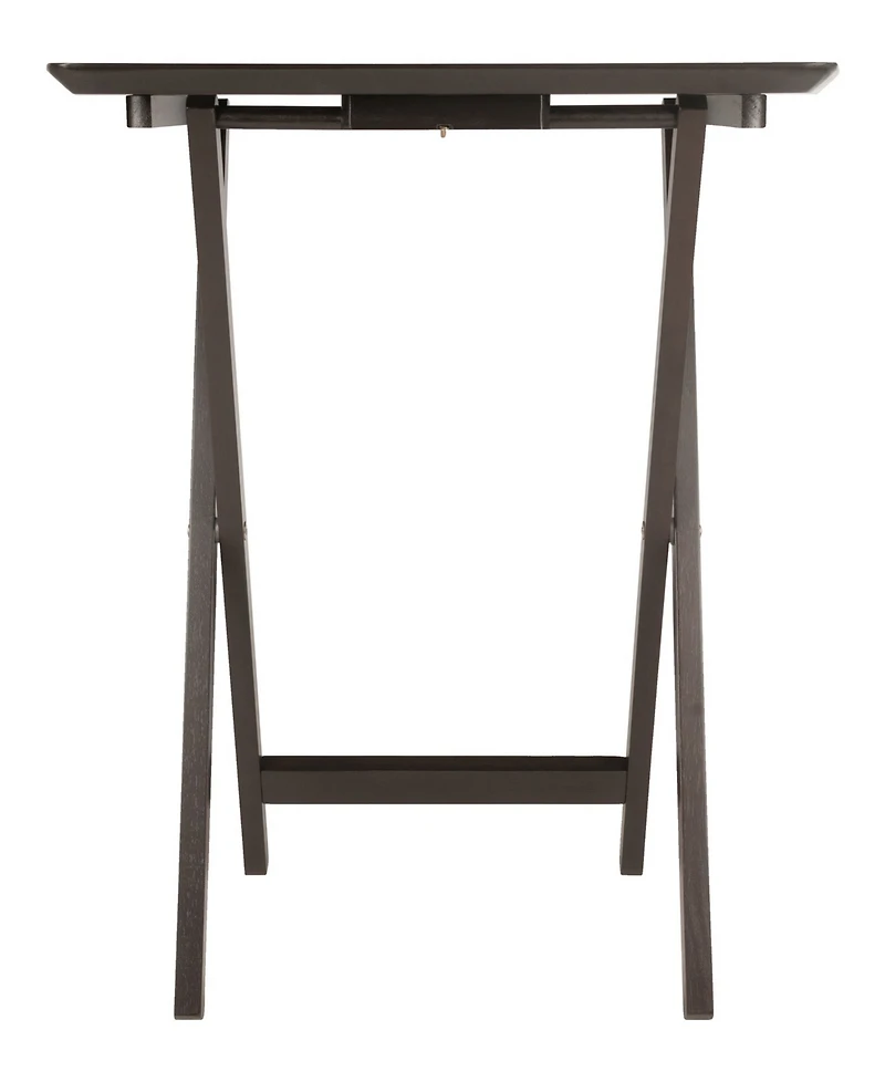 Winsome Anila 5-Piece Wood Snack Table Set