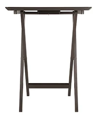 Winsome Anila 5-Piece Wood Snack Table Set