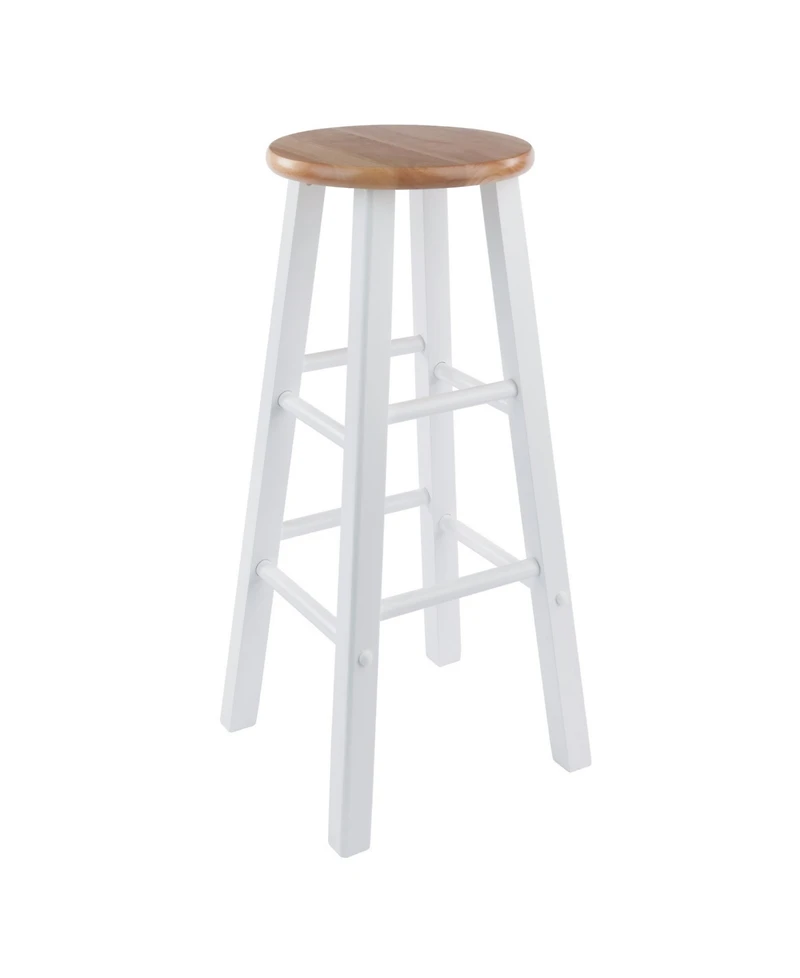 Winsome Element 2-Piece Wood Bar Stool Set