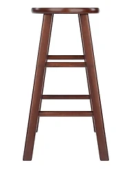 Winsome Element 2-Piece Wood Counter Stool Set