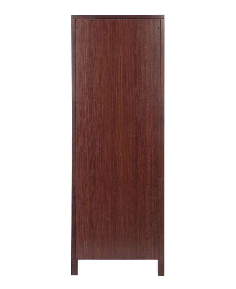 Winsome Brooke Jelly 47.44" Wood 2-Section Cupboard