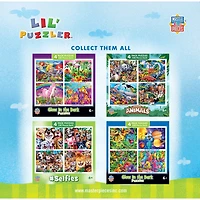 MasterPieces Lil Puzzler 4-Pack 48 Piece Jigsaw Puzzles for Kids