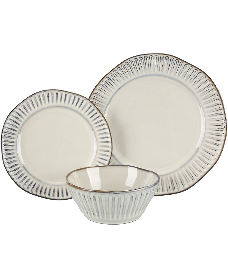Bia Cordon Bleu Colonnade 12 Piece Dinnerware Set, Service for 4