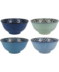 Bia Cordon Bleu Four Dinner Bowls, 9.5"