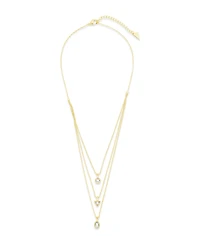Sterling Forever Julie Layered Necklace