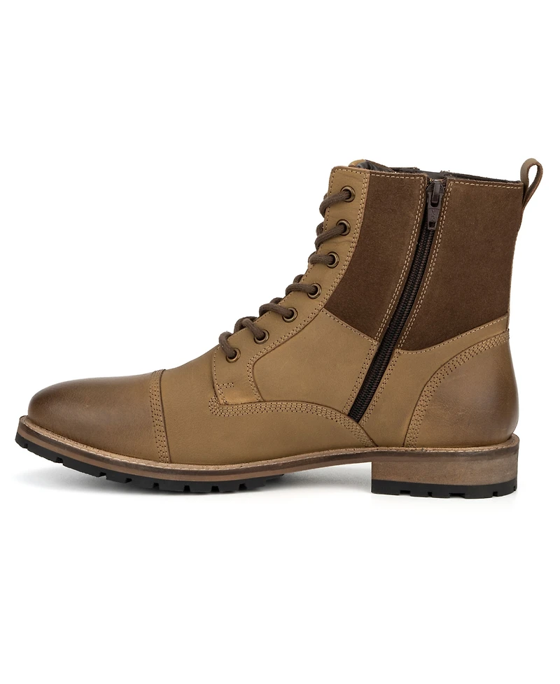 Reserved Footwear Men's Kenton Leather High-Top Boot