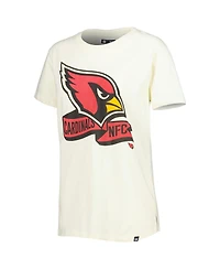 Women's New Era Cream Arizona Cardinals Chrome Sideline T-shirt