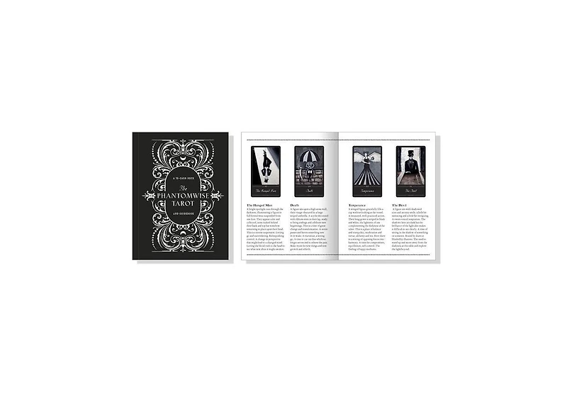 The Phantomwise Tarot- a 78-Card Deck and Guidebook Tarot Cards by Erin Morgenstern
