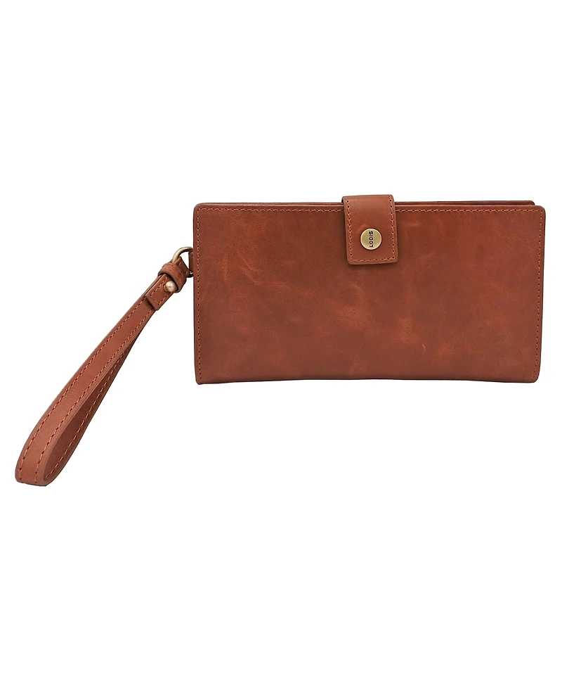 Lodis Women's Elia Python 2 in 1 Wristlet Wallet