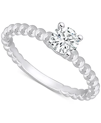 Diamond Engagement Ring (1/2 ct. t.w.) 14k White, Yellow or Rose Gold