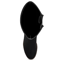 Aerosoles Women's Tall Binocular Regular Calf Wedge Boots