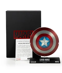 Marvel Civil War Collectibles Captain America Die Cast Shield Replica, 1:6 Scale Replica (4 inches)