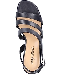 Easy Street Women's Como Heeled Sandals