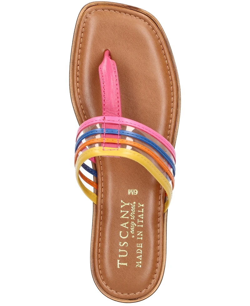 Easy Street Women's Tuscany Antea Square Toe Sandals