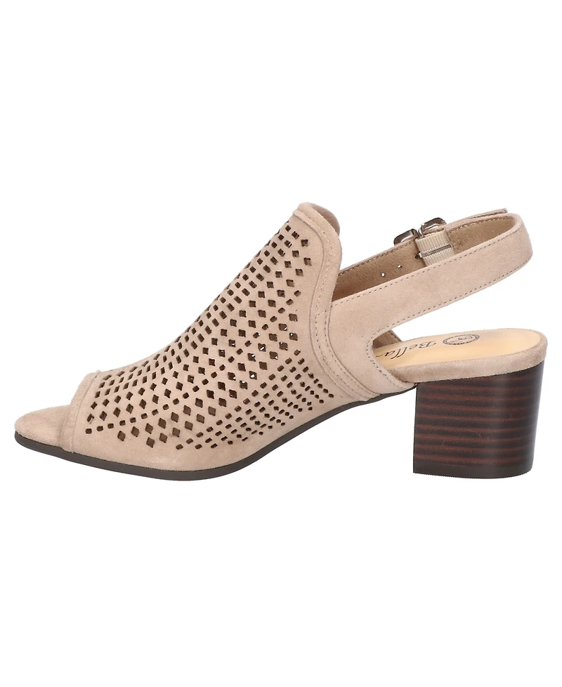 Bella Vita Women's Emmalyn Block Heel Sandals