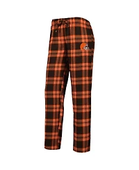 Women's Concepts Sport Brown, Orange Cleveland Browns Badge T-shirt and Pants Sleep Set