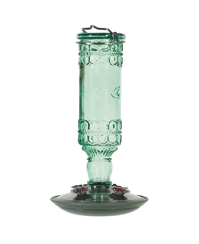 Perky-Pet 8108-2 Hummingbird Green Antique Bottle Feeder