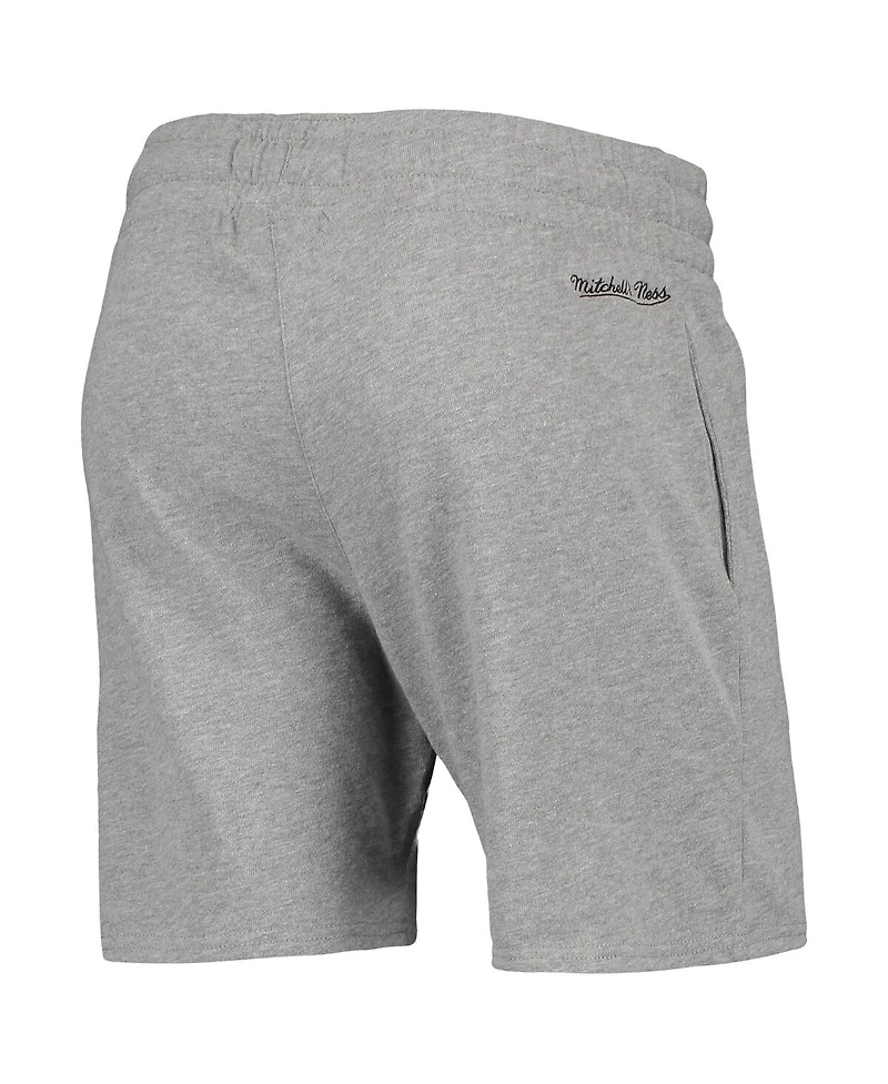 Women's Mitchell & Ness Heathered Gray Lafc Logo Shorts