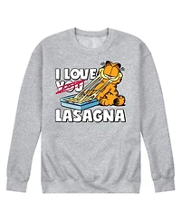 Airwaves Men's Garfield Love Lasagna Fleece Sweatshirt