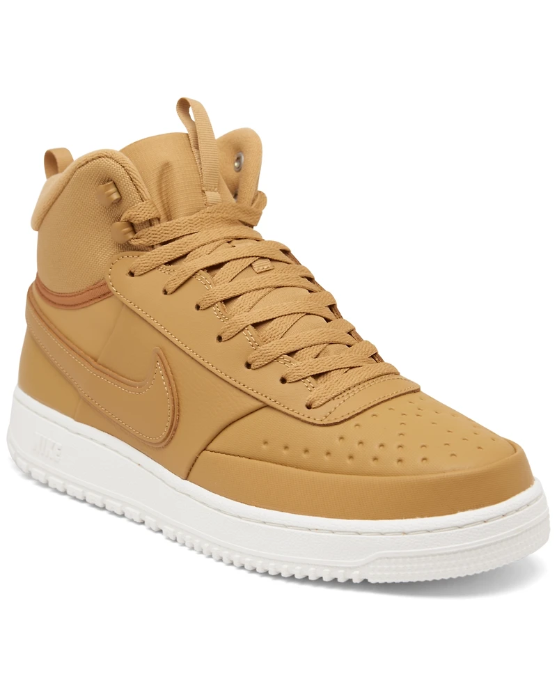 Nike Men's Court Vision Mid Winter Sneakers from Finish Line