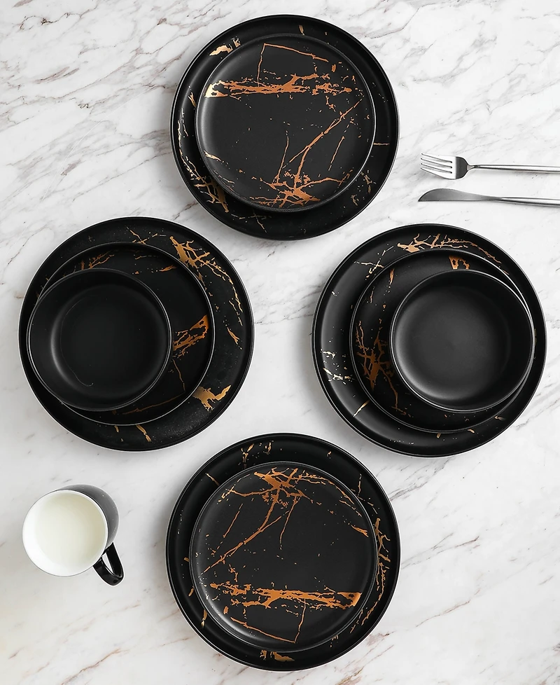 Stone Lain Zora 16 Pc. Dinnerware Set, Service For 4