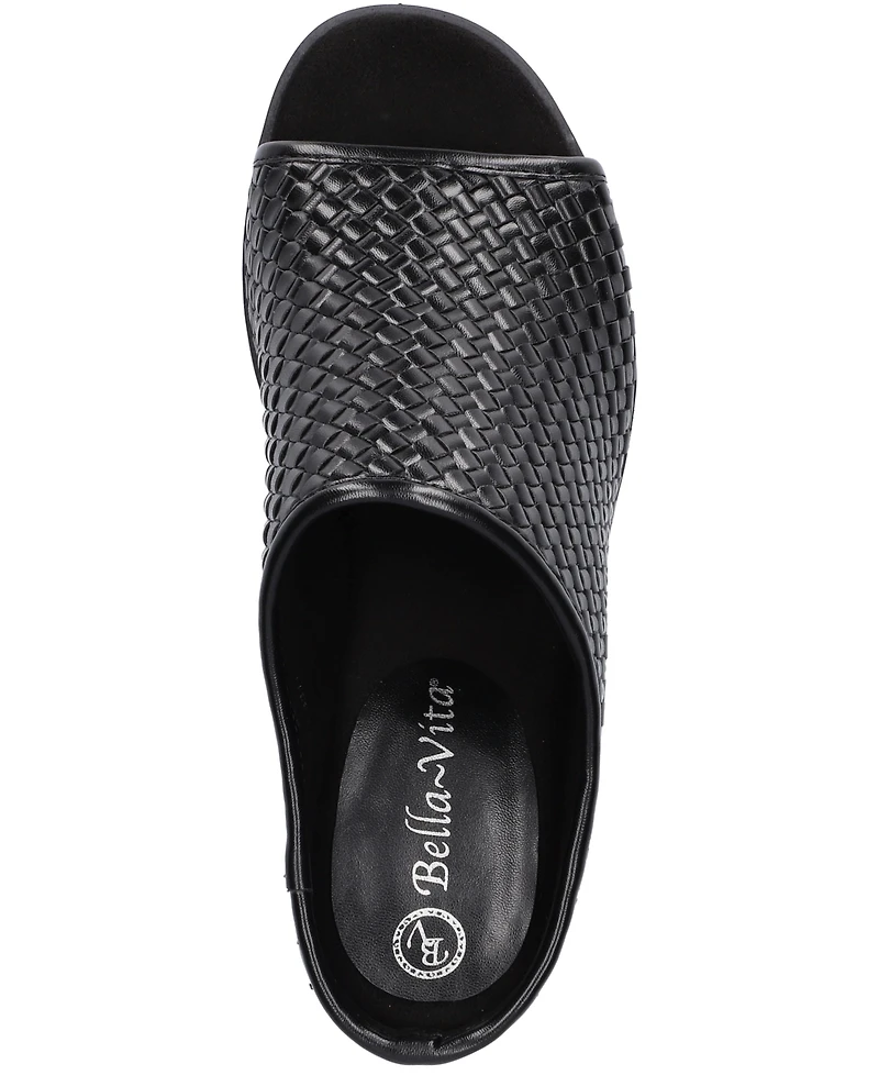 Bella Vita Women's Alivia Block Heel Sandals