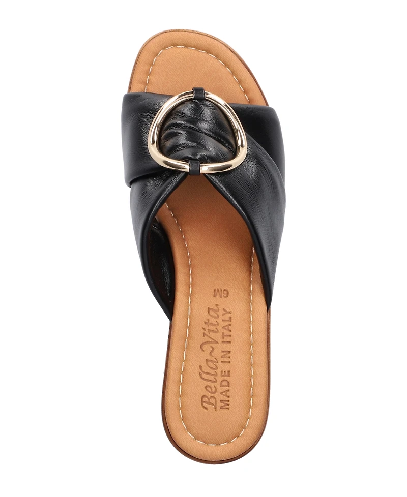 Bella Vita Women's Chi-Italy Block Heel Sandals