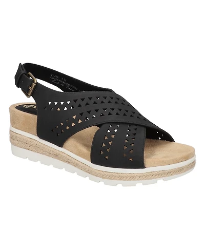 Bella Vita Women's Cosette Wedge Sandals