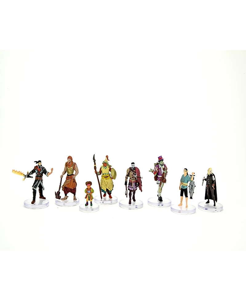WizKids Games Critical Role Factions of Wild Mount Pre Painted Role Playing Game Clovis Concord Menagerie Coast Box 8-Piece Miniature Set